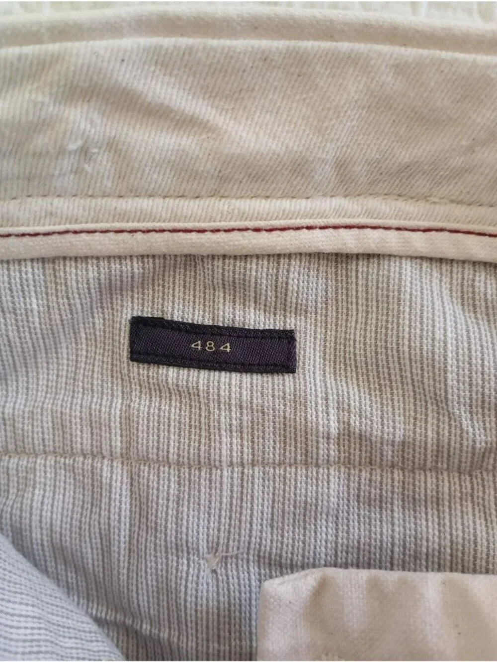 J. Crew Mens 484 Beige 100% Cotton Chino Pants Size S